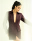 The Plum Noir Blazer Dress