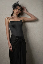 The Noir Rose Gown
