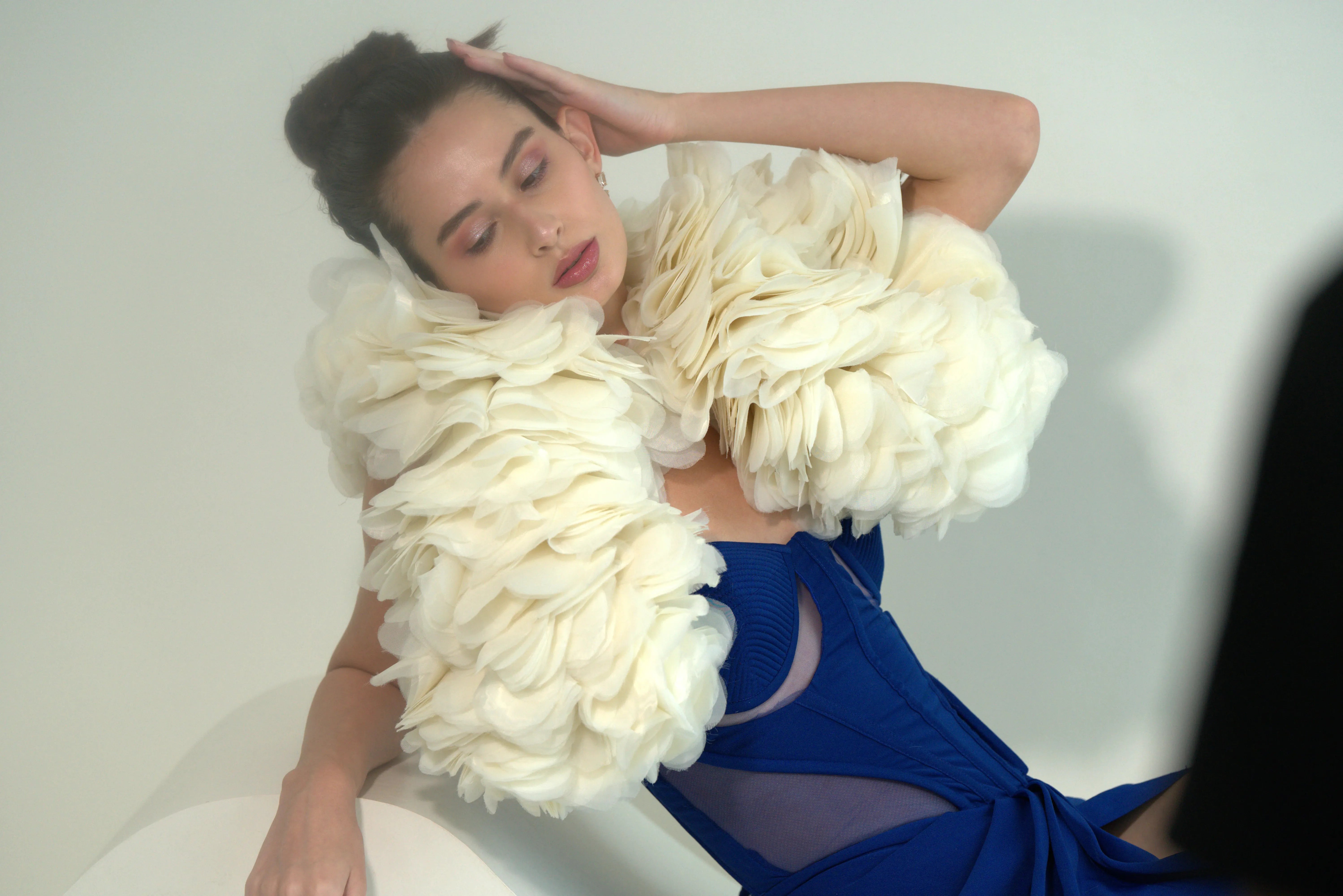 The Ivory Cloud Couture Set Secondary image