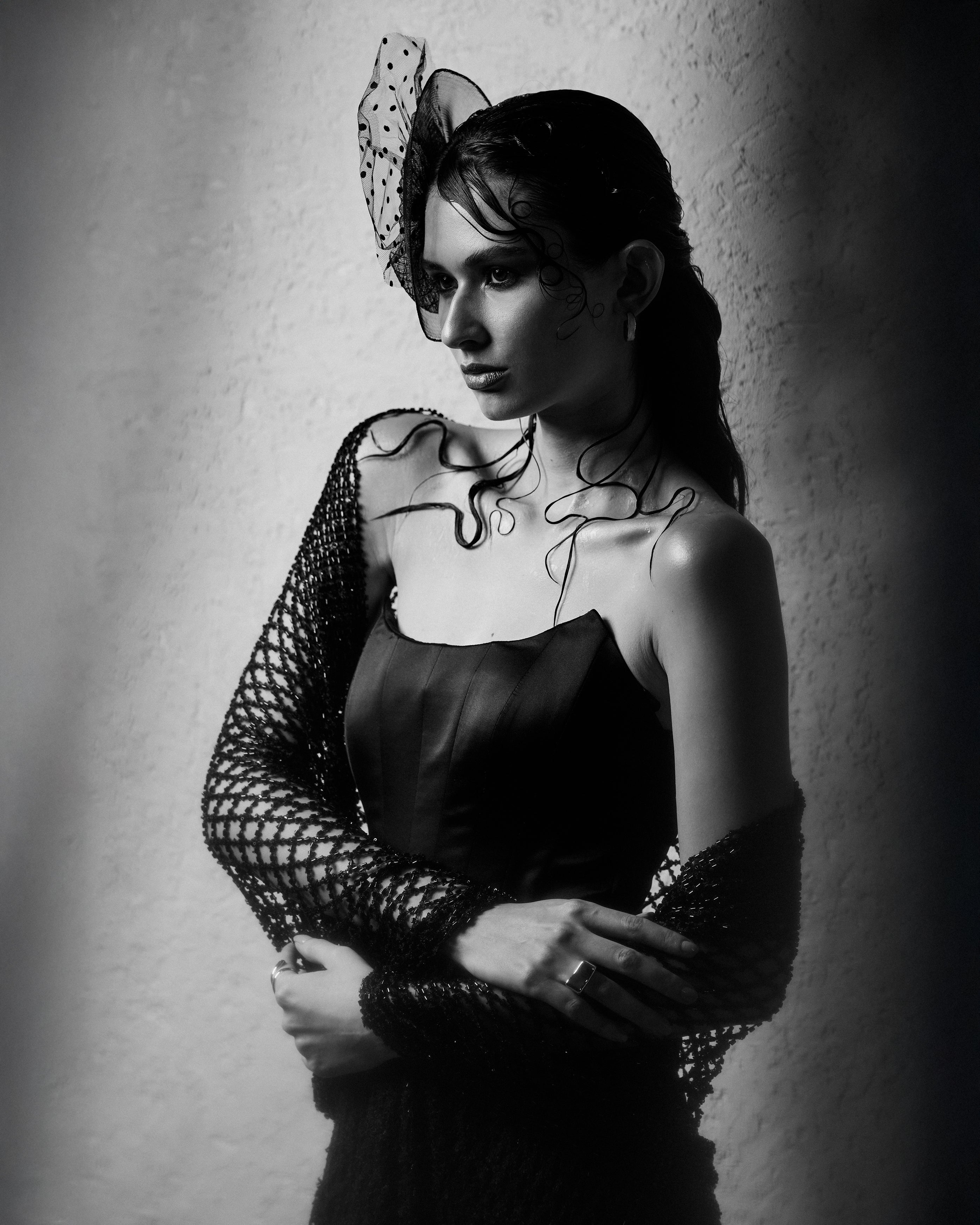 The Noir Rose Gown Secondary image