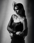 The Noir Rose Gown